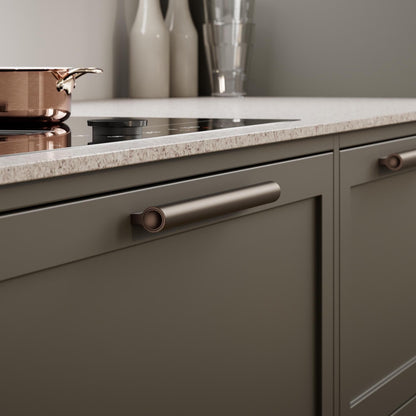 Furnipart Lucente Matt Bronze Handle 100mm 300mm & 1200mm