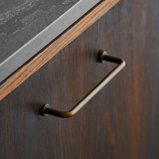 Furnipart Lounge Handle Antique Brown 128mm & 160mm