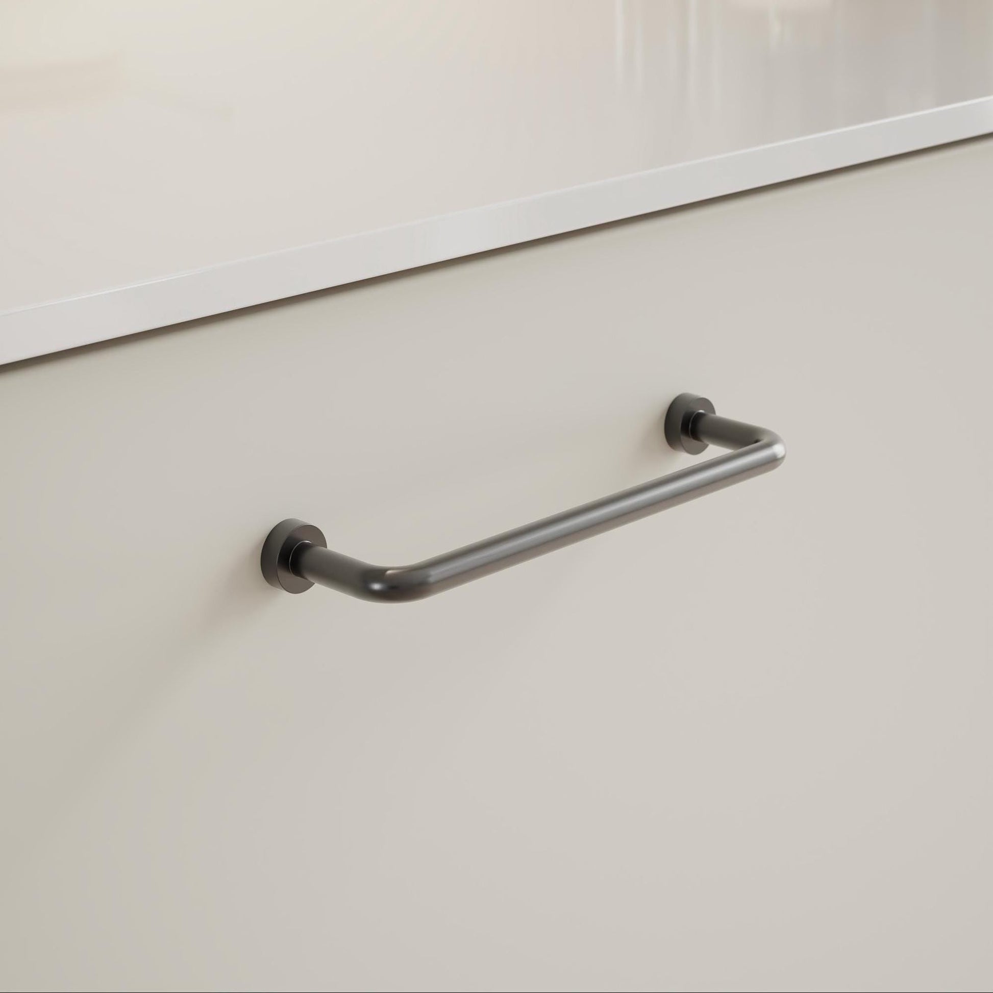 Furnipart Lounge Handle Gun Metal 128mm & 160mm