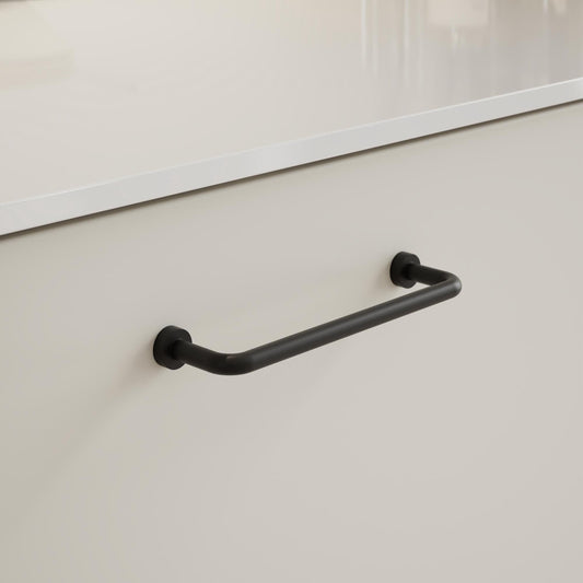 Furnipart Lounge Handle Matt Black 128mm & 160mm