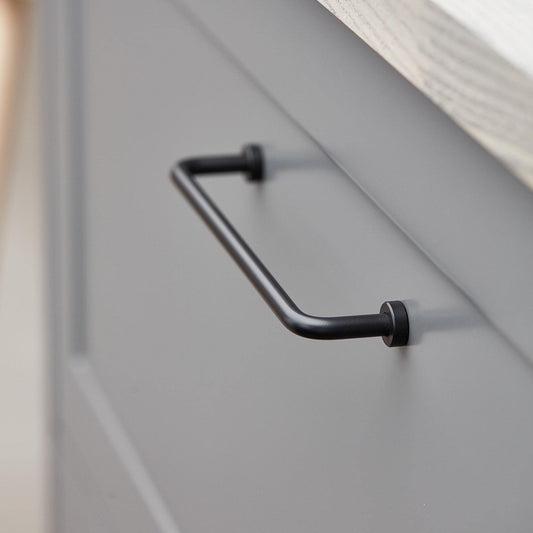 Furnipart Lounge Handle Matt Black 128mm & 160mm