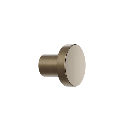 Furnipart Dot Round Knob Patinated Brass 30mm