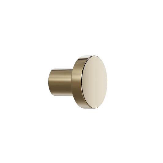 Furnipart Dot Round Knob Polished Brass 30mm