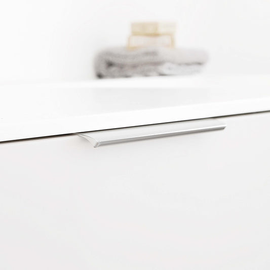 Furnipart Edge Straight Bright Anodised Profile Trim Handle 40mm 200mm 350mm