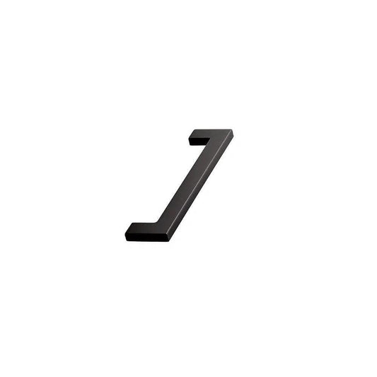 Furnipart Flat Handle Matt Black 128mm 192mm 256mm 448mm