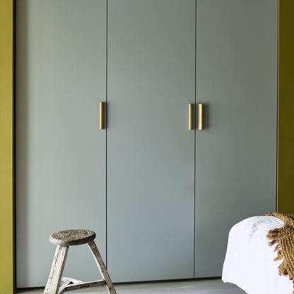 Furnipart Glove Oak Clear Lacquered Wooden Handle & Knob 32mm 160mm