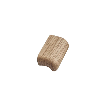 Furnipart Glove Oak Clear Lacquered Wooden Handle & Knob 32mm 160mm