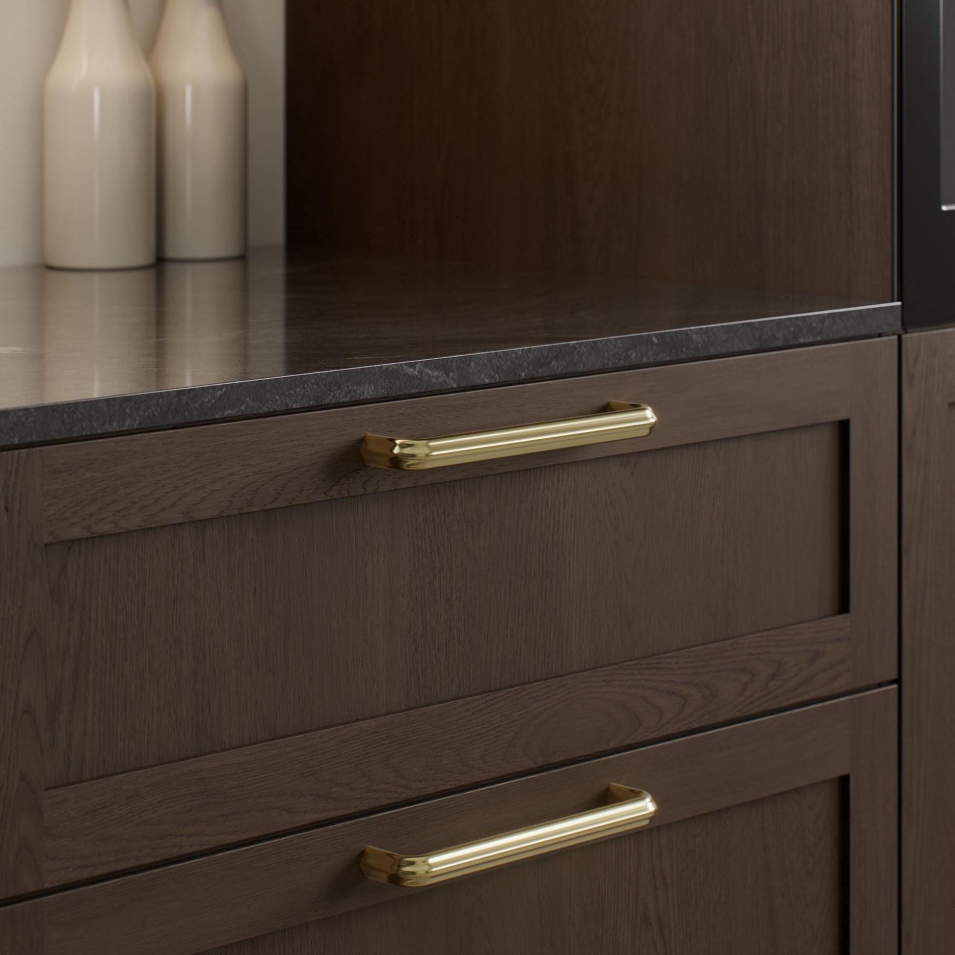 Furnipart Grace Polished Brass Handle 160mm