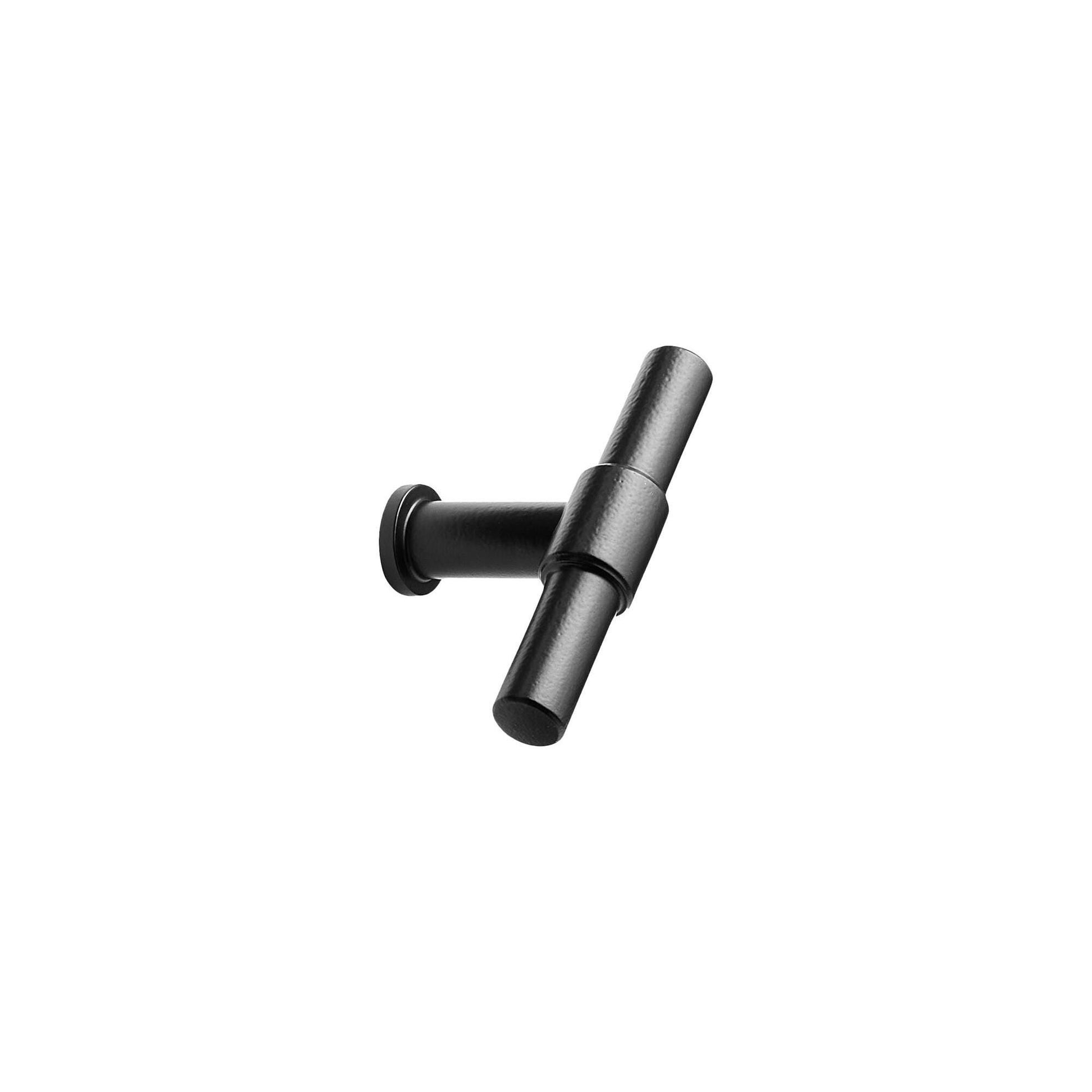 Furnipart Knot T-Knob Matt Black Stainless Steel