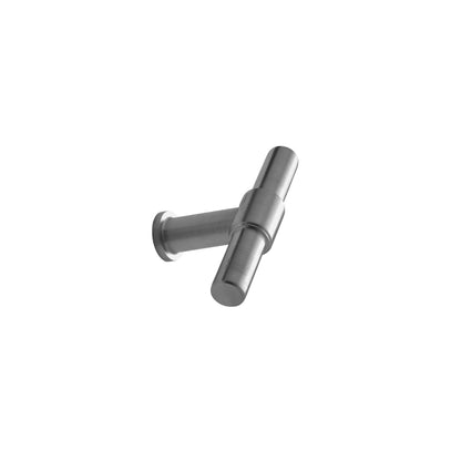 Furnipart Knot T-Knob Silk Polished Stainless Steel