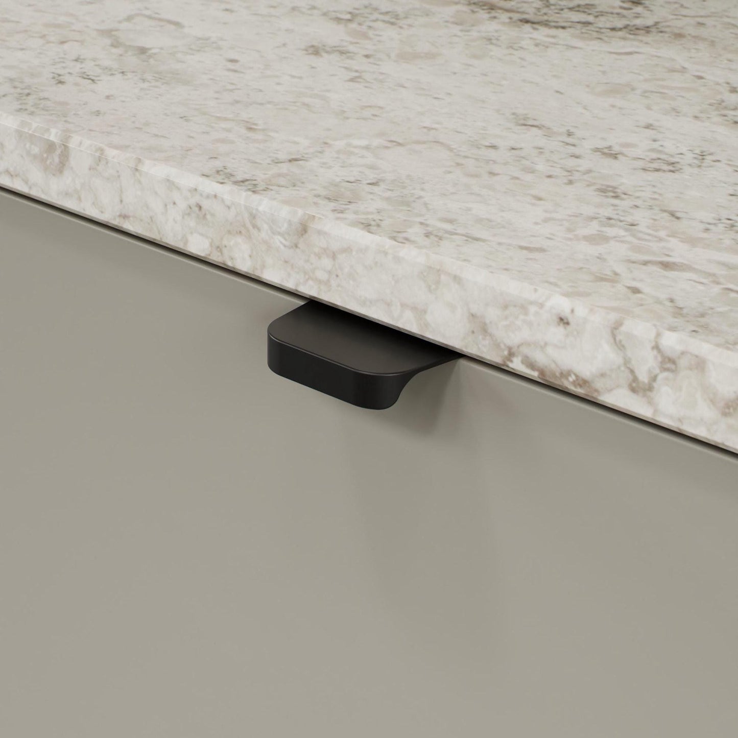 Furnipart Comet Profile Rear Mounted Handle Matt Bronze 50mm & 200mm