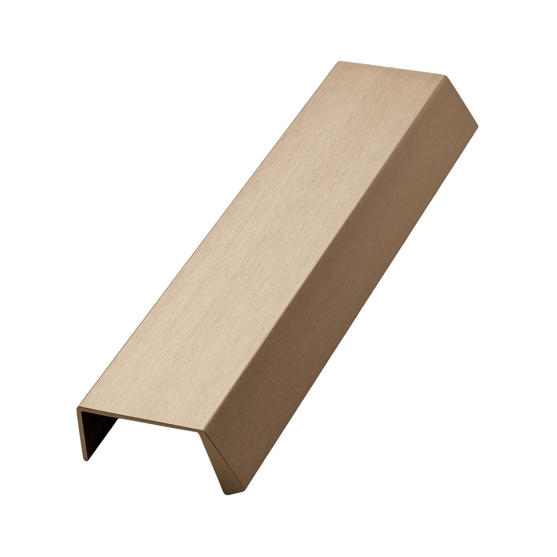 Furnipart Bench Brushed Brass Profile Trim Handle 40mm & 200mm