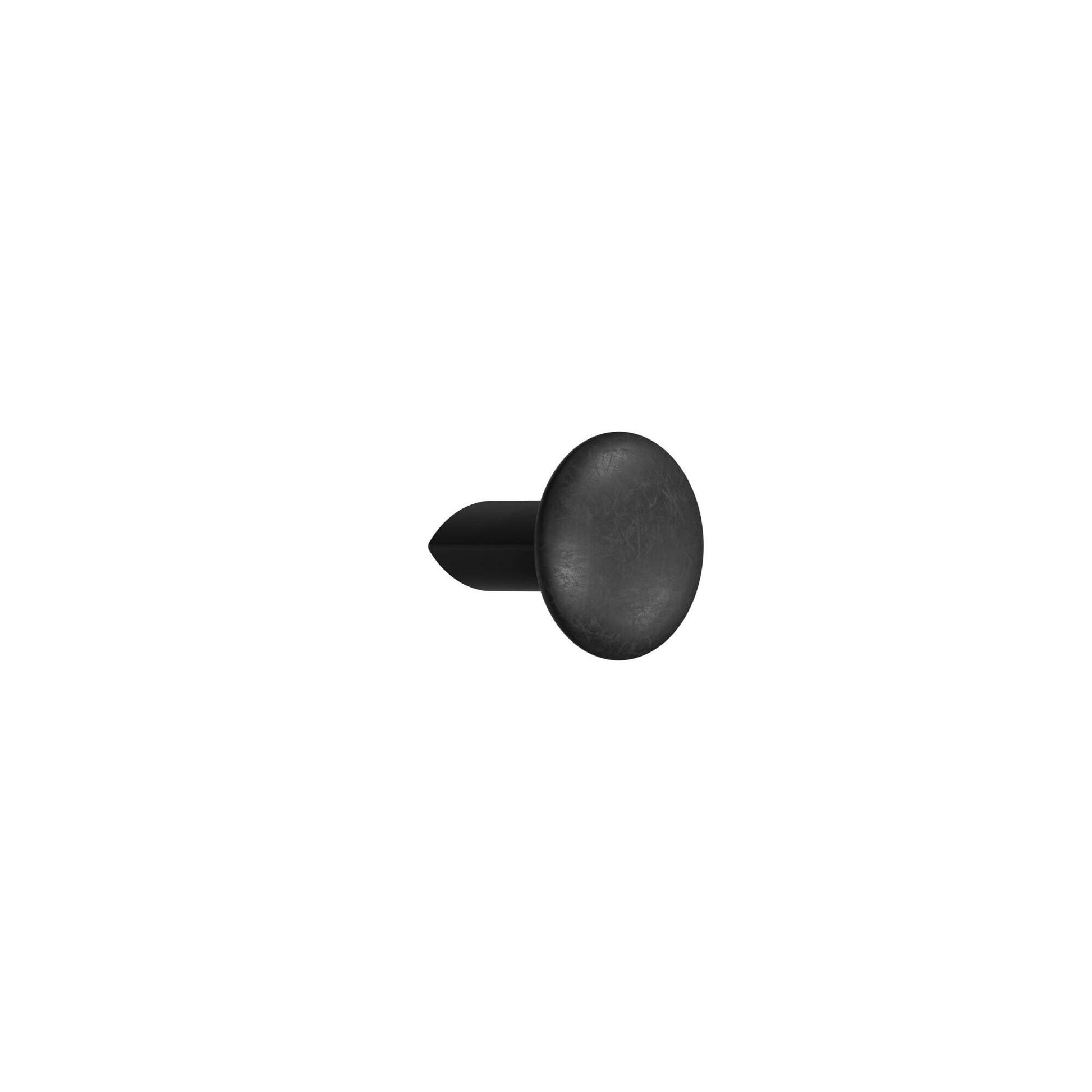 Furnipart Recycled Handle & Knob Volumi Black Sea Plastic Eco Friendly