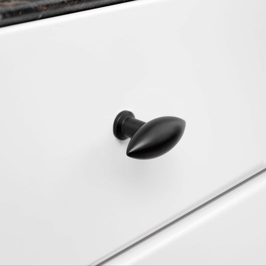 Furnipart Zeppelin Knob Matt Black