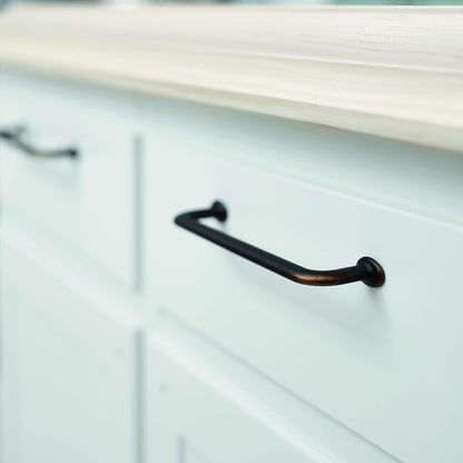 Furnipart U-Turn Handle Antique Brown 160mm