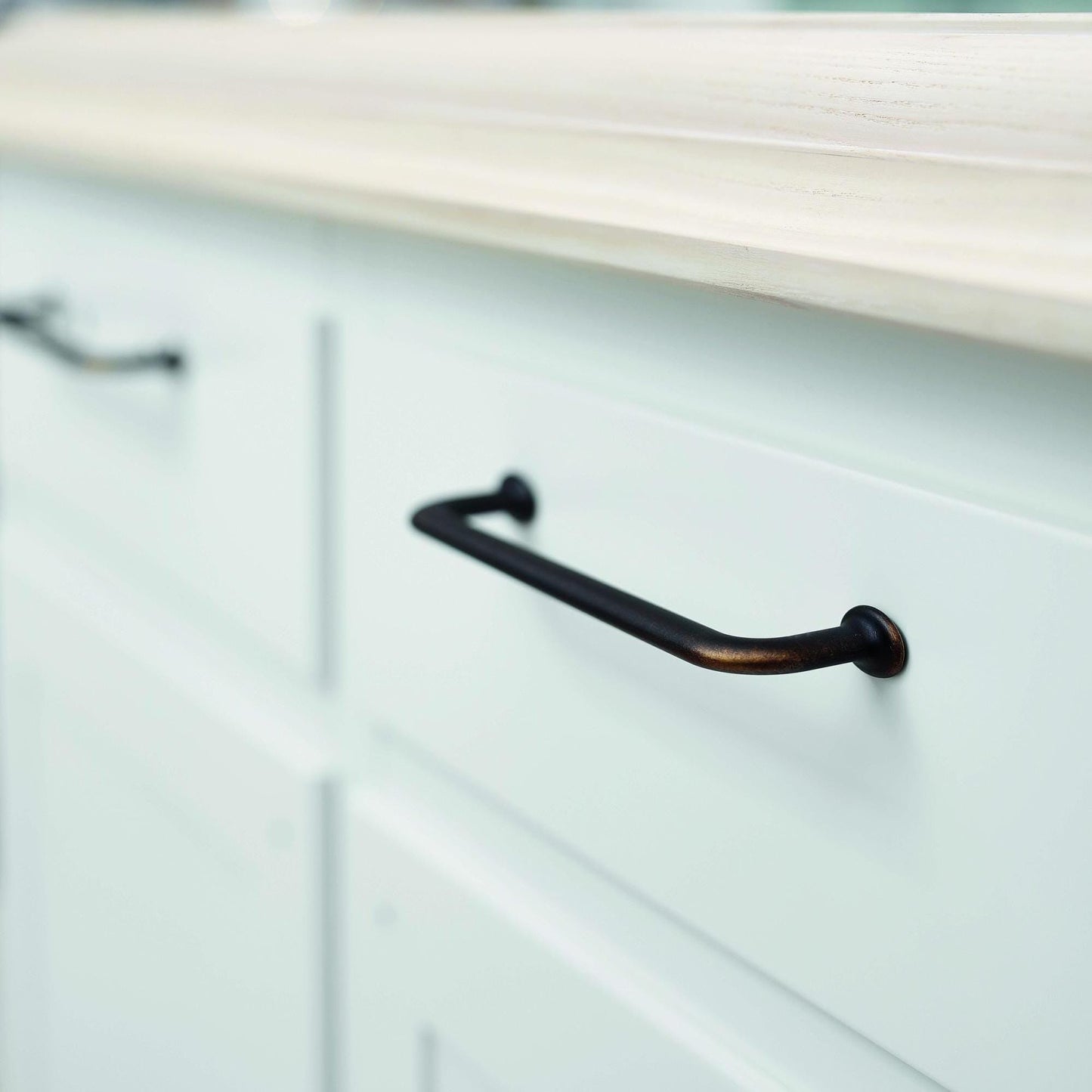 Furnipart U-Turn Handle Antique Brown 160mm