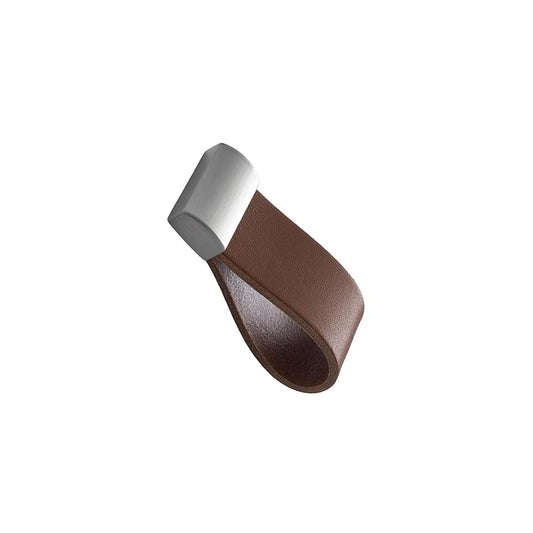 Furnipart Strap Cognac Leather & Inox Knob
