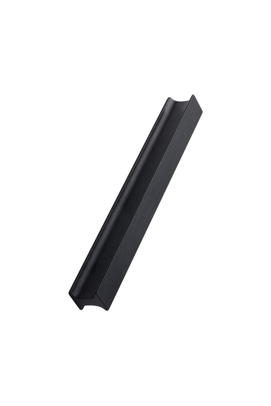 Furnipart Track Aluminium Handle Brushed Black 50mm 200mm 600mm 1200mm