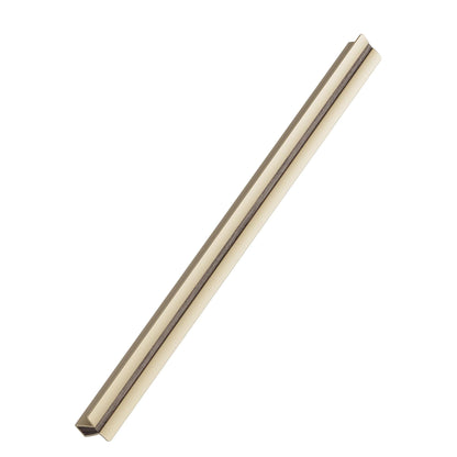 Furnipart Papillon Dark Brown Oak & Matt Brass Wood Handle 32mm 160mm 320mm