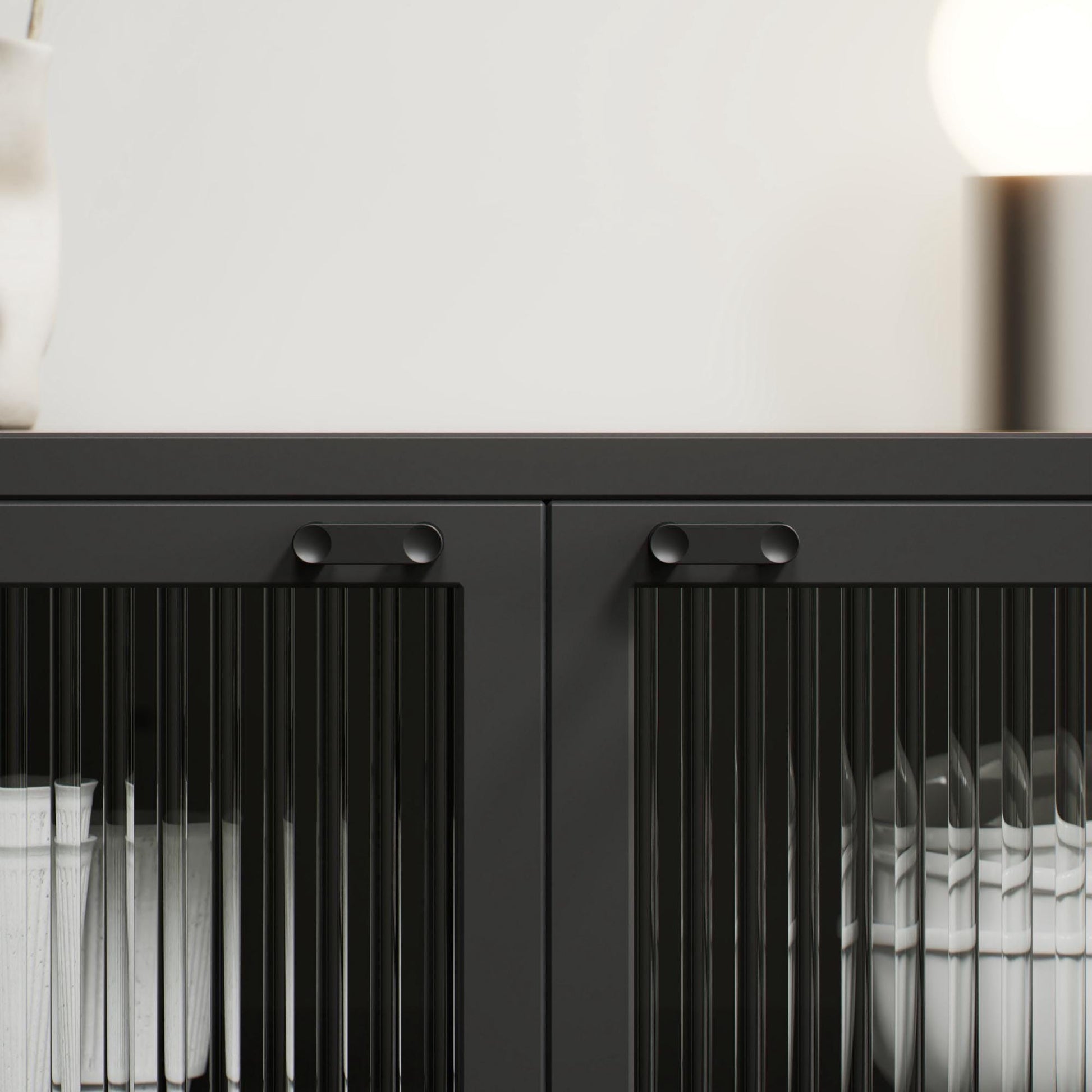 Furnipart Punto Handle & Knob 160mm Matt Black