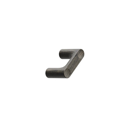 Furnipart Punto Handle & Knob 160mm Dark Brown Oak