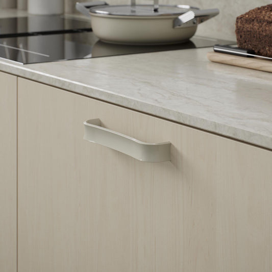 Furnipart Ribbon Handle Glossy Dusty Yellow 160mm