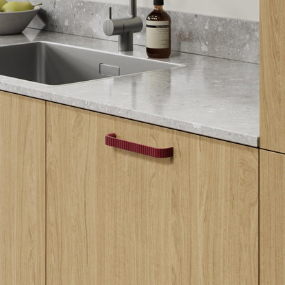 Furnipart Lace Knob Matt Maroon, Blue & Dusty Yellow 160mm