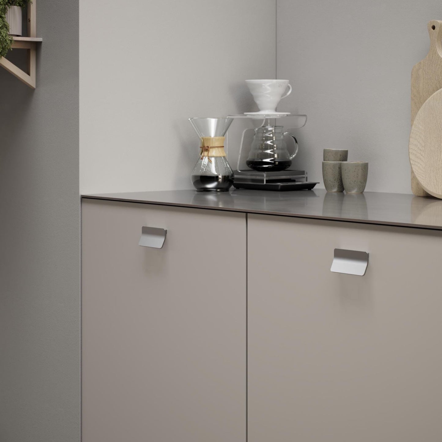 Furnipart Leaf Horizontal & Vertical Inox