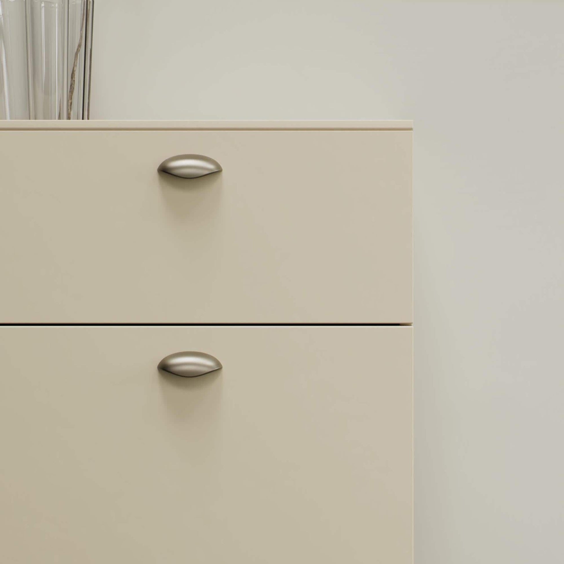 Furnipart Luna Cup 64mm & 96mm Brushed Brass