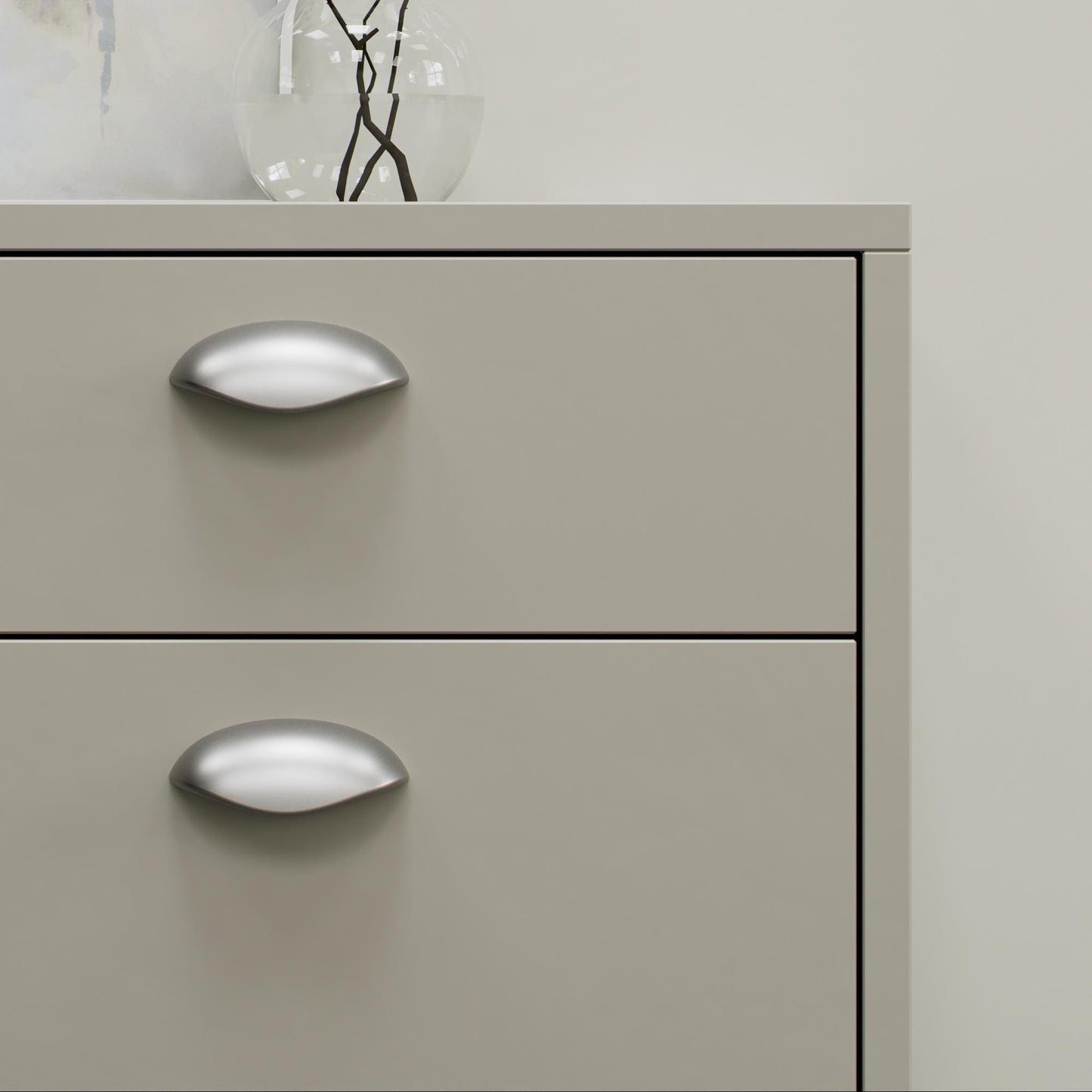 Furnipart Luna Cup 64mm & 96mm Inox