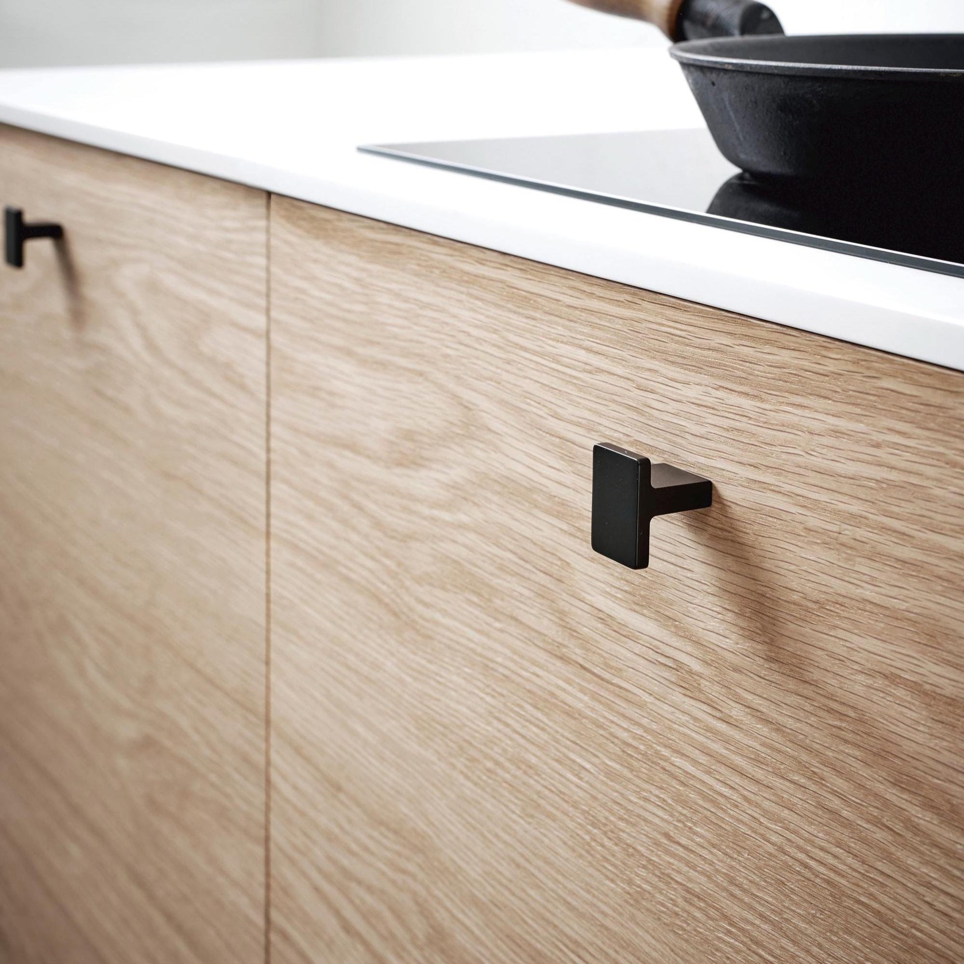 Furnipart Transit Handle & Knob Matt Black 160mm