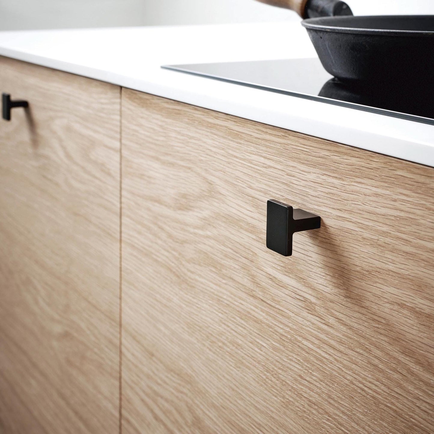 Furnipart Transit Handle & Knob Matt Black 160mm