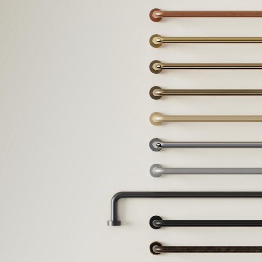 Furnipart Lounge Handle Mirror Polished 128mm & 160mm