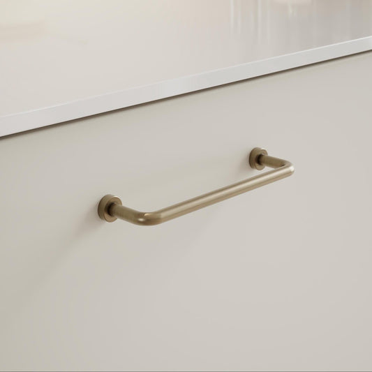 Furnipart Lounge Handle Patinated Brass 128mm & 160mm