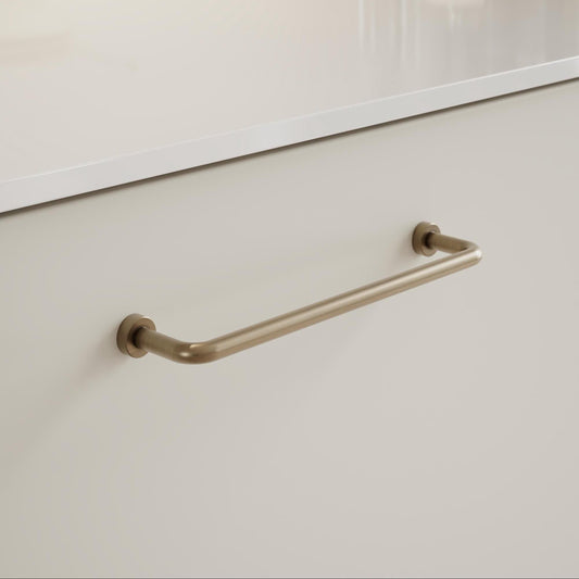 Furnipart Lounge Handle Patinated Brass 128mm & 160mm