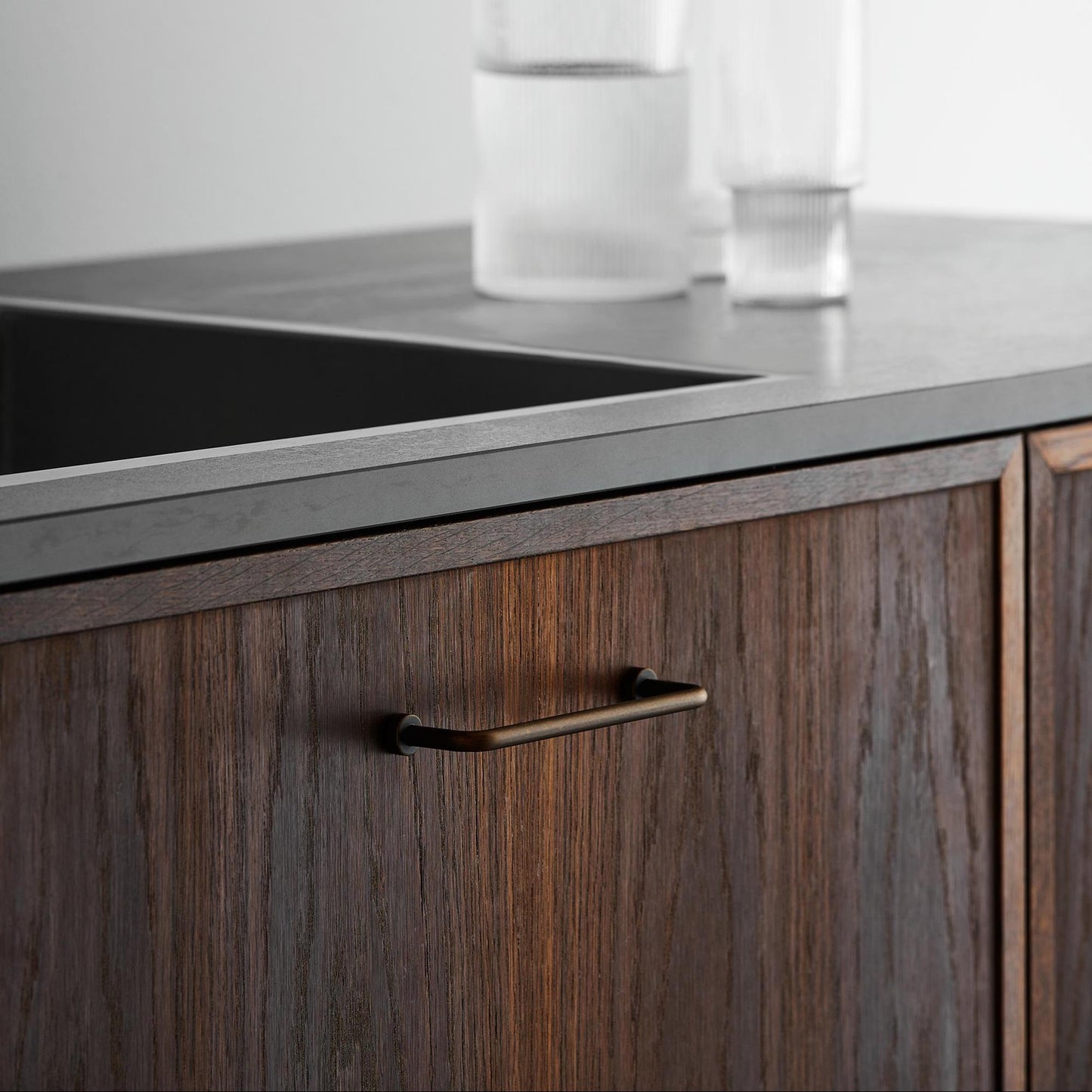 Furnipart Lounge Handle Antique Brown 128mm & 160mm