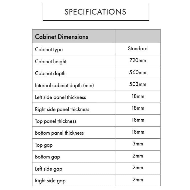 500mm Pull Out Kitchen Bin - 68.2L Integrated Recycling System - Ninka/Blum Soft Close Cabinet Waste Bin - Orion Grey