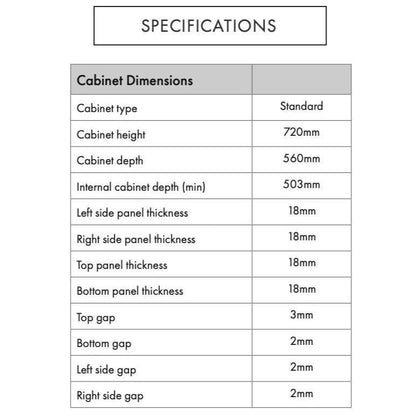 450mm Pull Out Kitchen Bin - 68.2L Integrated Recycling System - Ninka/Blum Soft Close Cabinet Waste Bin - Orion Grey