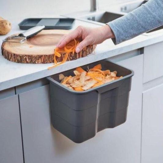 4.2L Kitchen Food Caddy - Ninka Compost & Waste Bin - Cabinet Door Hanging BioBin