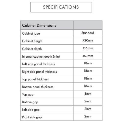 400mm Pull Out Kitchen Bin - 46.2L Integrated Recycling System - Ninka/Blum Soft Close Cabinet Waste Bin - Orion Grey