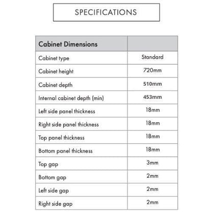 400mm Pull Out Kitchen Bin - 46.2L Integrated Recycling System - Ninka/Blum Soft Close Cabinet Waste Bin - Orion Grey